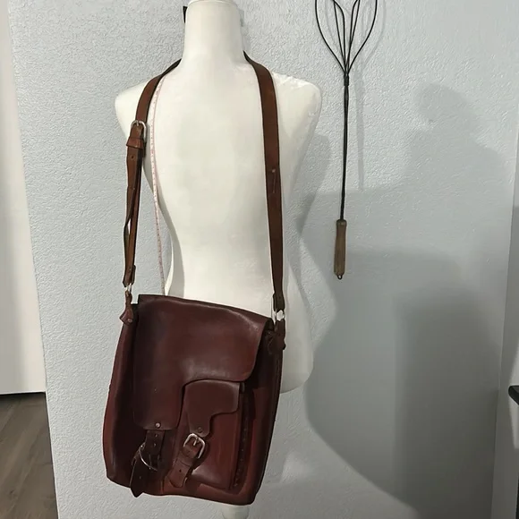 Leather Satchel - Picture 3 of 13